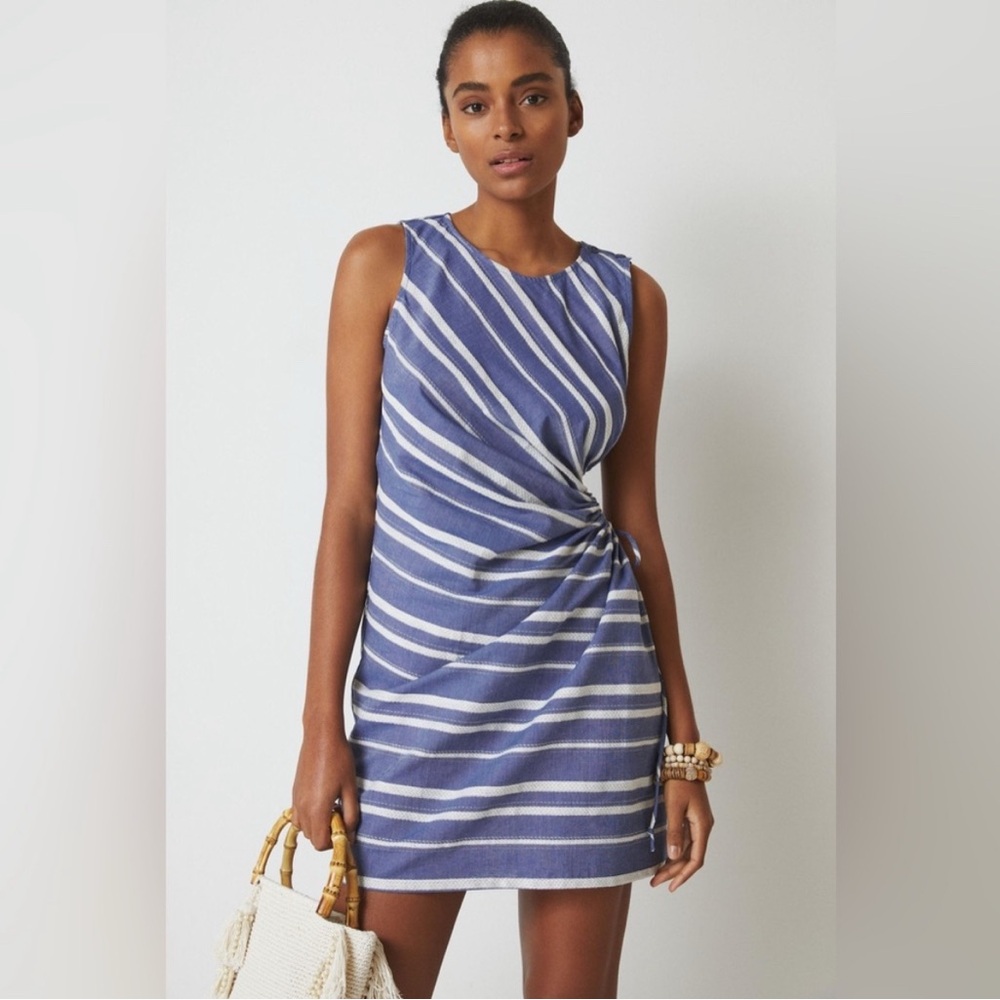 NWT Anthropologie Amadi Cutout mini dress size L